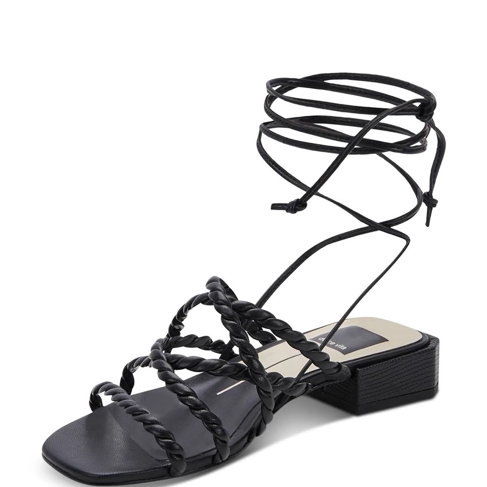 Dolce Vita Hayley Strappy Sandals with Ankle Wrap